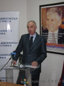 Milivoje Jevremović, Demokratska stranka 