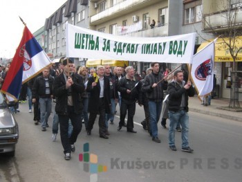 Ćićevčani šetali za zdravu pijaću vodu FOTO: S. Milenković 