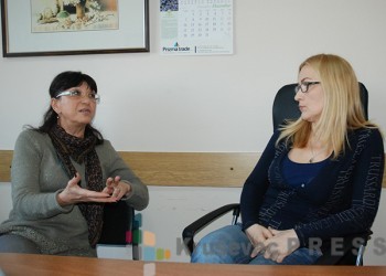 Snežana Živković i Irena Zarić iz kruševačkog Centra za socijalni rad FOTO: S.Babović 