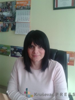 Vesna Živković, koordinatorka Kancelarije za mlade Kruševac 