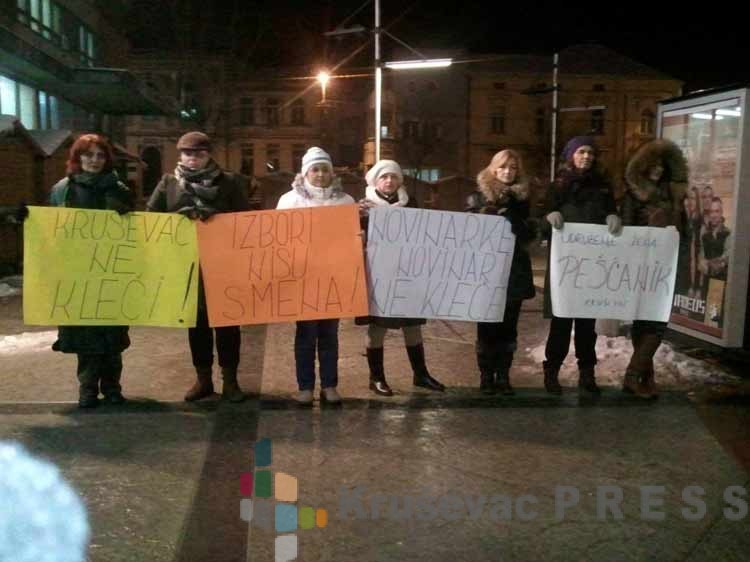 Podrška protestu i u Kruševcu