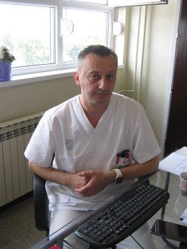 Dr Dejan Milosavljević, rukovodilac Odeljenja palijative u Opštoj bolnici Kruševac FOTO: S. Milenković 