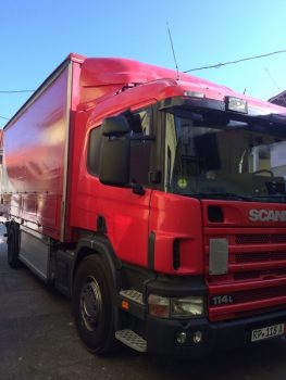 Kamion marke "Scania" već 15 meseci stoji na parkingu