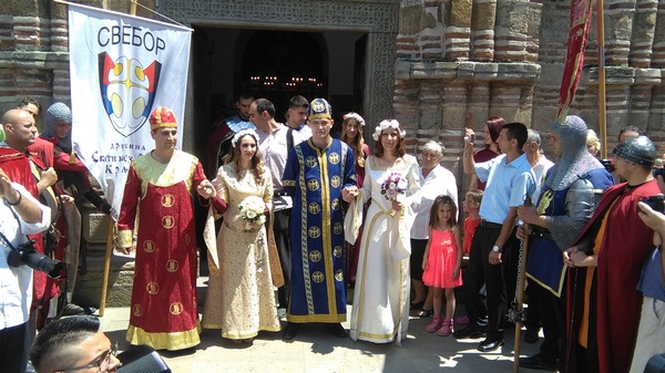Srednjevekovno venčanje u Lazarevom gradu
