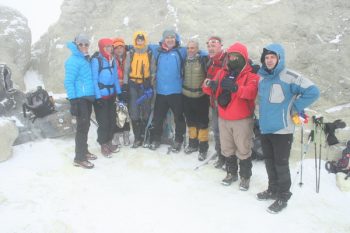 Dragoslav Gogić sa kolegama na vrhu Damavand, na visini od 5671 metra