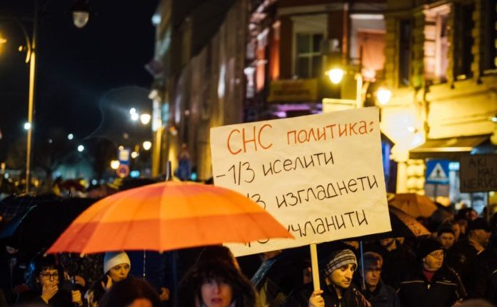 SRBIJA NA NOGAMA: Protesti “Jedan od pet miliona” održani u više gradova Srbije