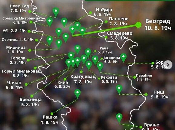 GRAĐANSKI OTPOR: Skupovi protiv kopanja litijuma u Srbiji