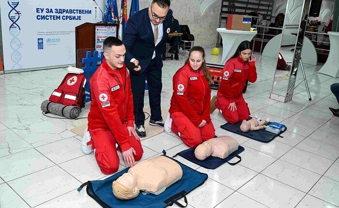 Женe из Крушевца и околине унапредиле практичне вештине за реаговање у ванредним ситуацијама