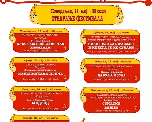 POČINJE 19. TIN FEST: Praznik mladosti i teatra
