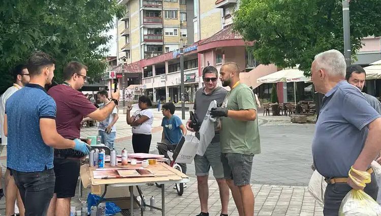 NEMA STAJANJA:  Nakon Trstenika i Stopanje, studenti nastavljaju dalje